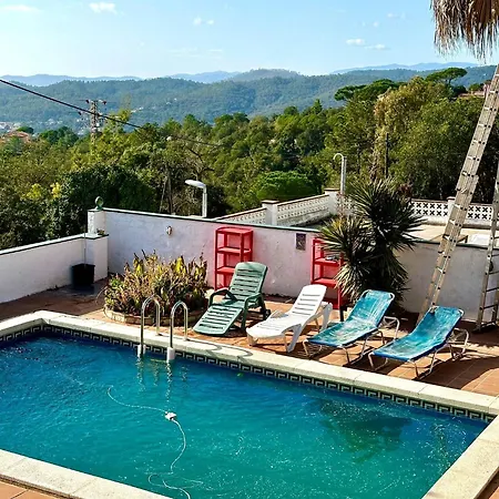 Casa With Private Swimming Pool, 3km To Sea Tatil Evi Lloret de Mar